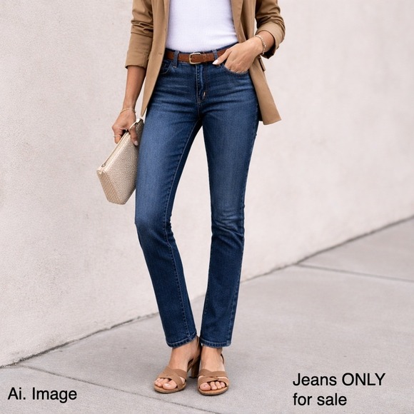 Ag Adriano Goldschmied Denim - AG Adriano Goldschmied Cigarette Leg Jeans‎ 30R USA Stretch Denim